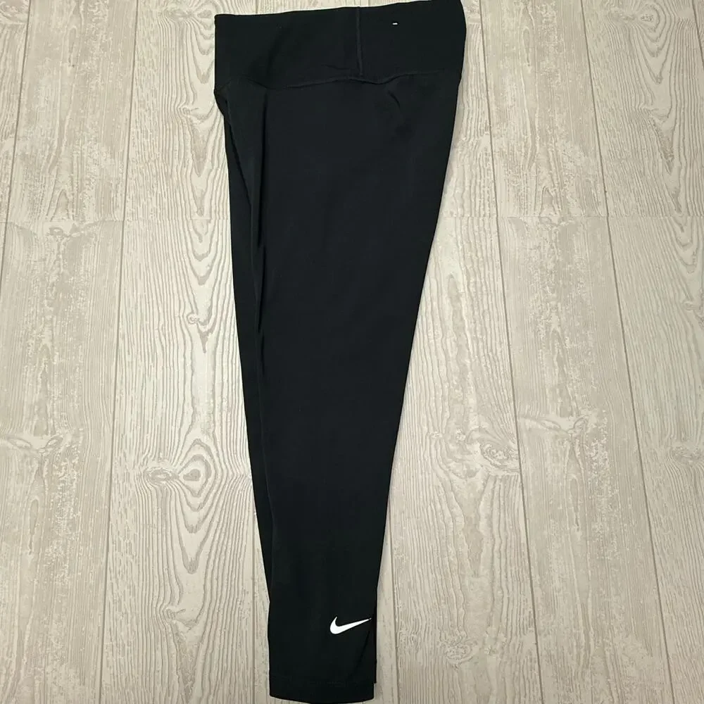 Nike Dri-FIT Women’s XS Black High Rise Leggings Yoga Workout Training Athletic